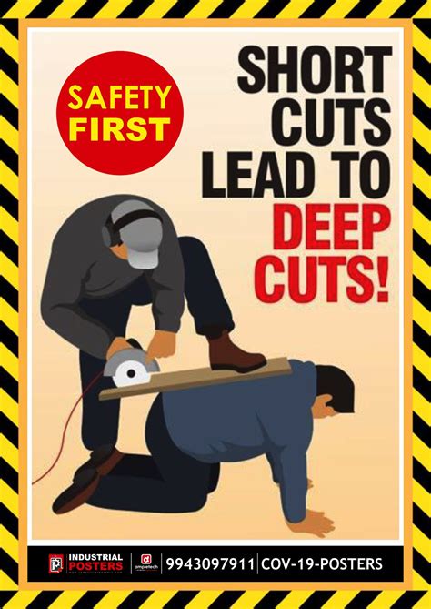 safety poster for manufacturing industries